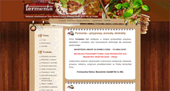 Desktop Screenshot of fermenta.pl